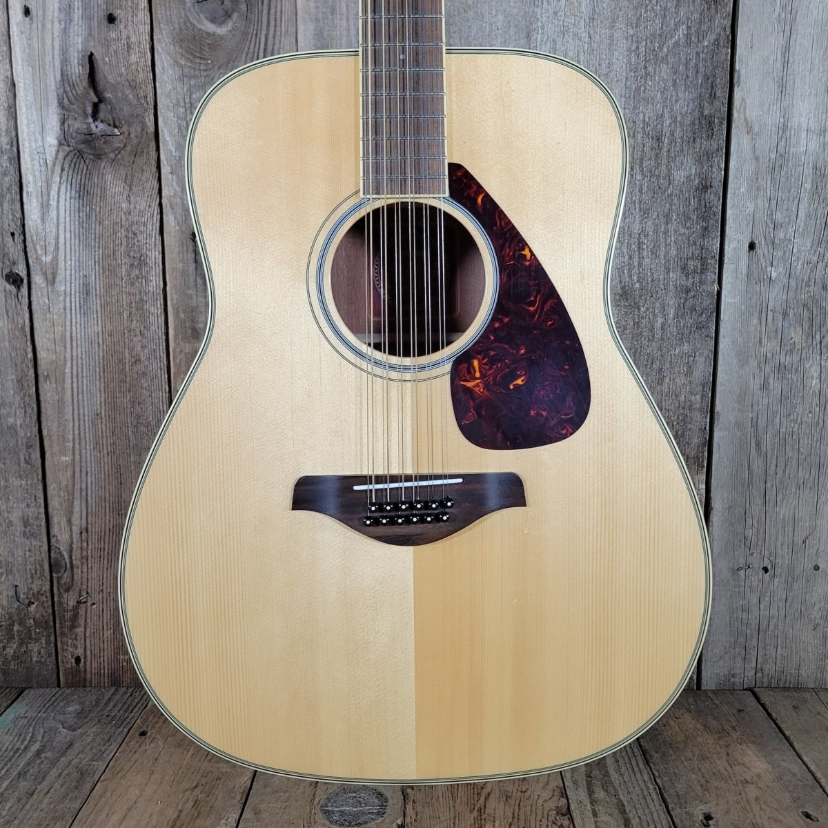 Yamaha FG720S - 12 12 - String Acoustic Guitar 2007 with Hardshell Case - Mahar's Vintage Guitars