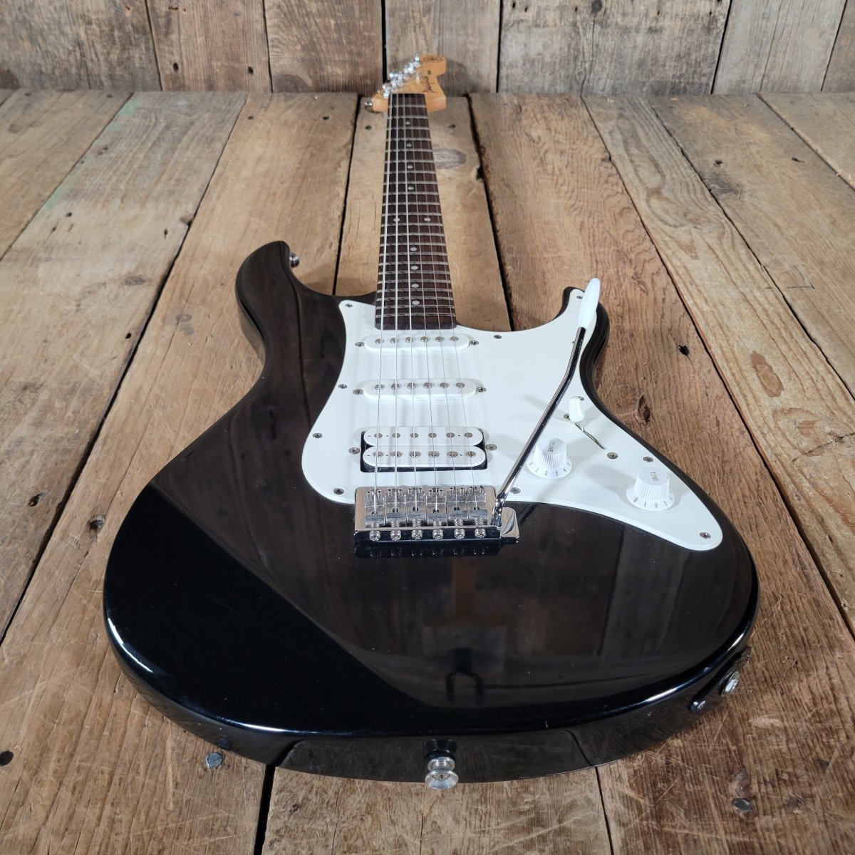 Yamaha Pacifica PAC112J – Black HSS Strat - Style Electric Guitar with Gig Bag - Mahar's Vintage Guitars