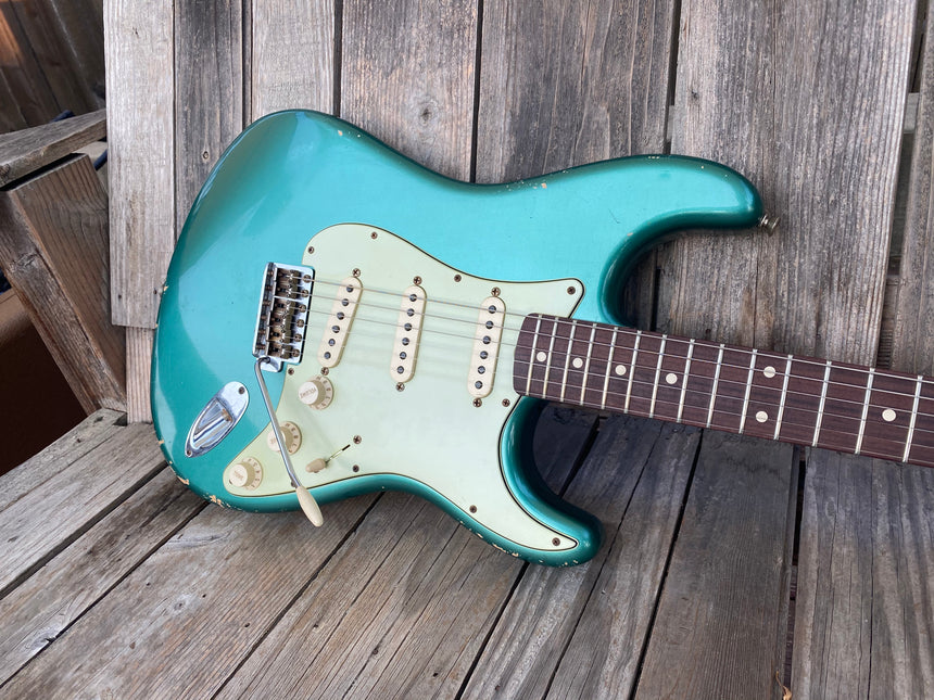 SOLD - Fender Stratocaster Custom Shop 1960 Relic Sherwood Green 2011