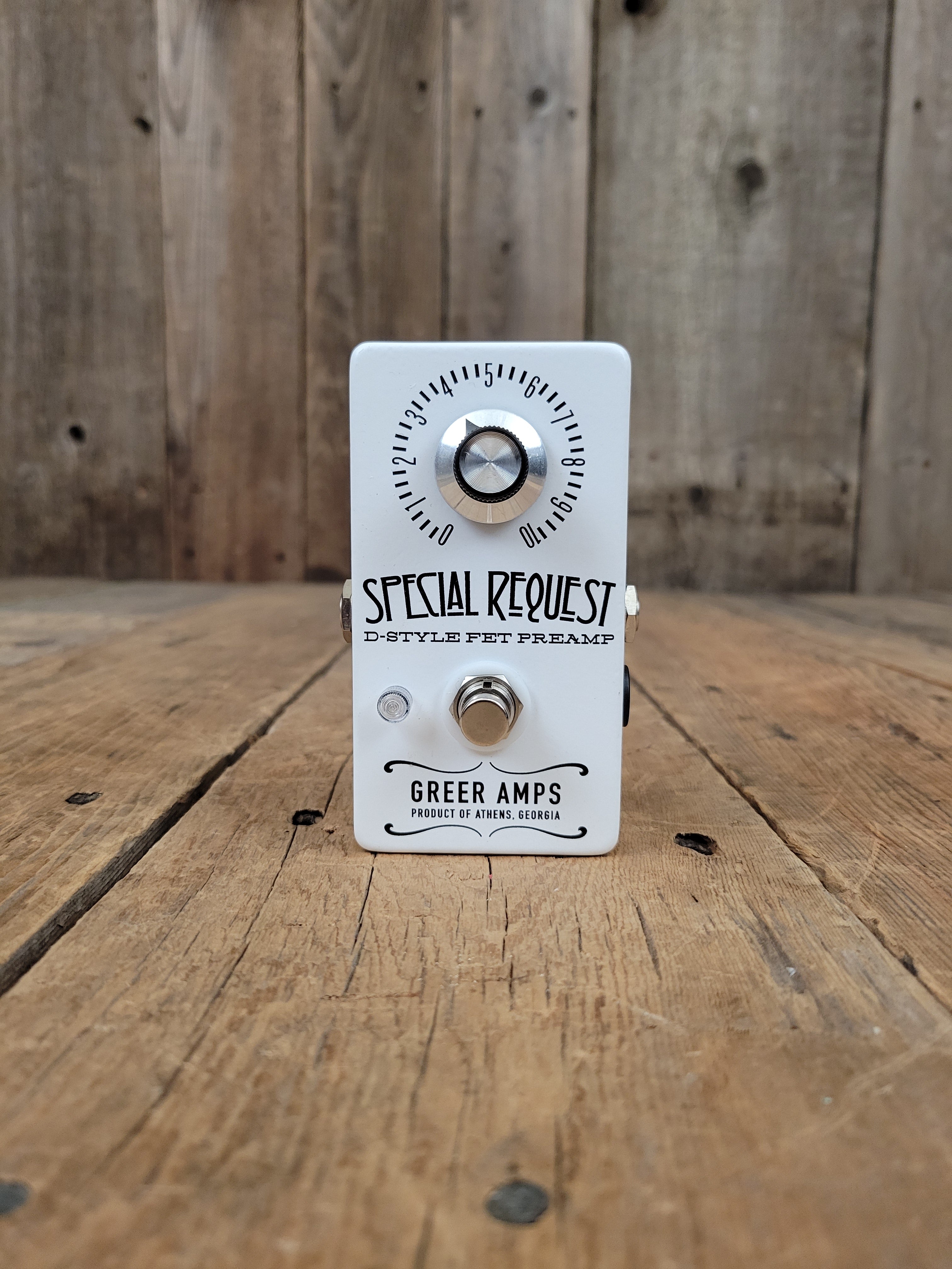 ギター Greer Amps Special Request D-STYLE FET greer_special_request_pedal_d6