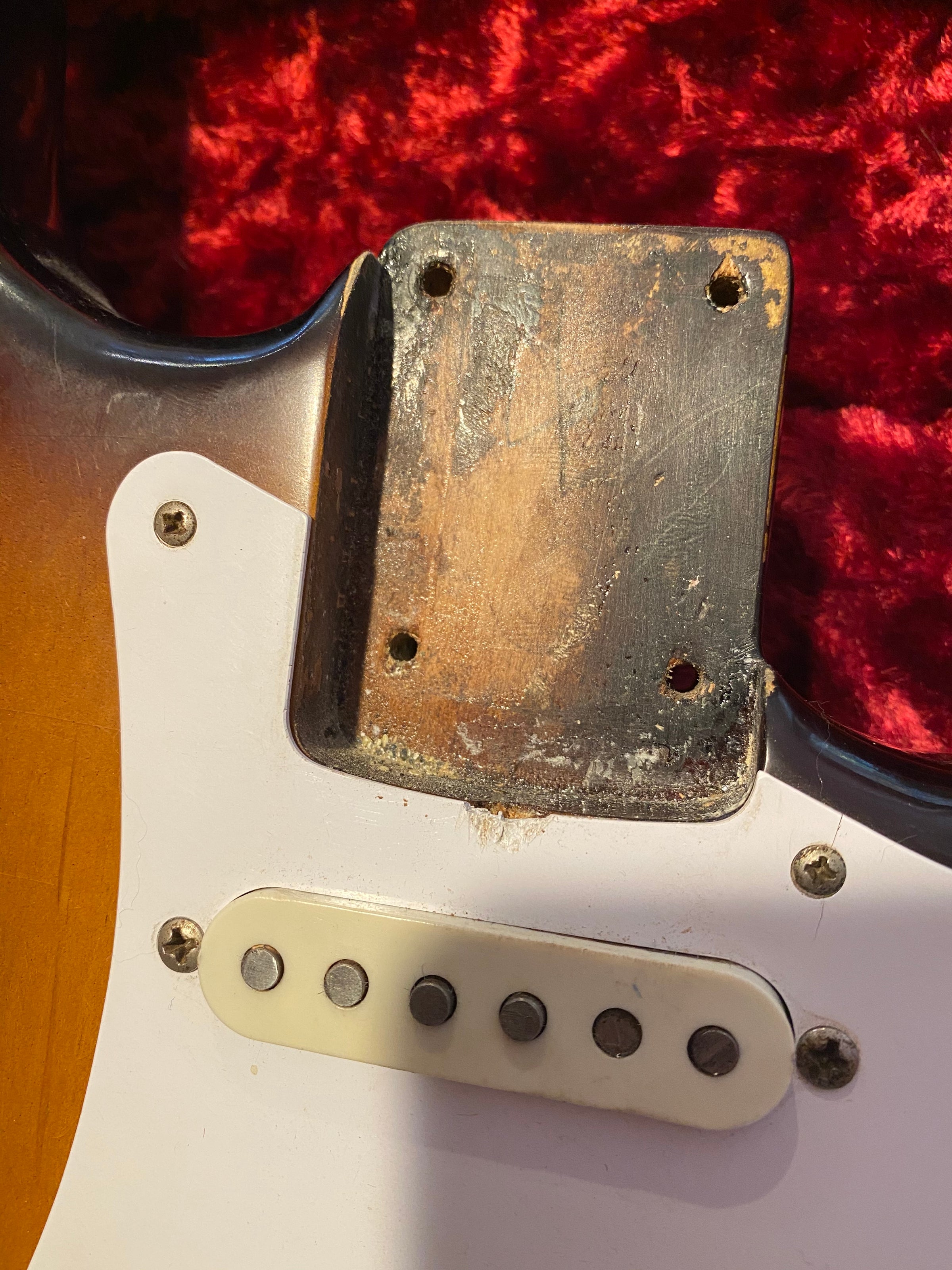 SOLD - Fender Stratocaster 1957 Old body refin