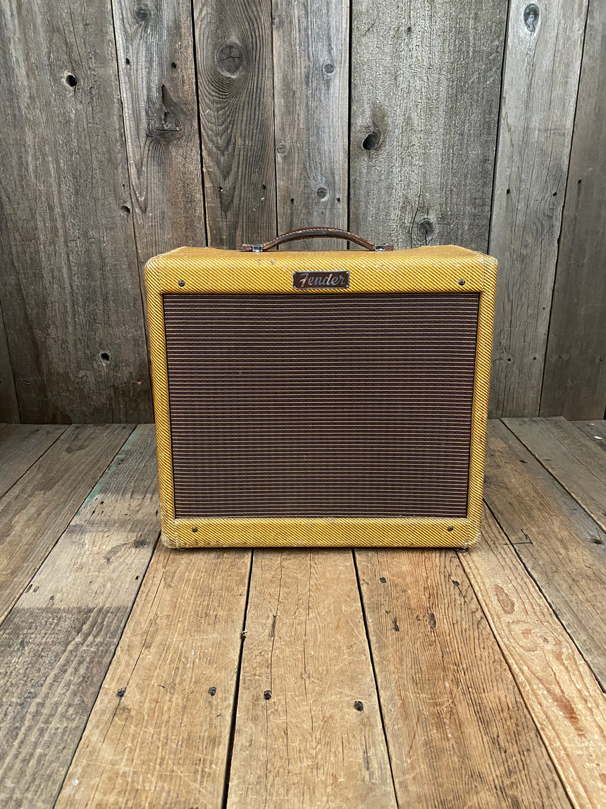 SOLD - Fender Deluxe Amp 5E3 Small Box Tweed Amp 1955