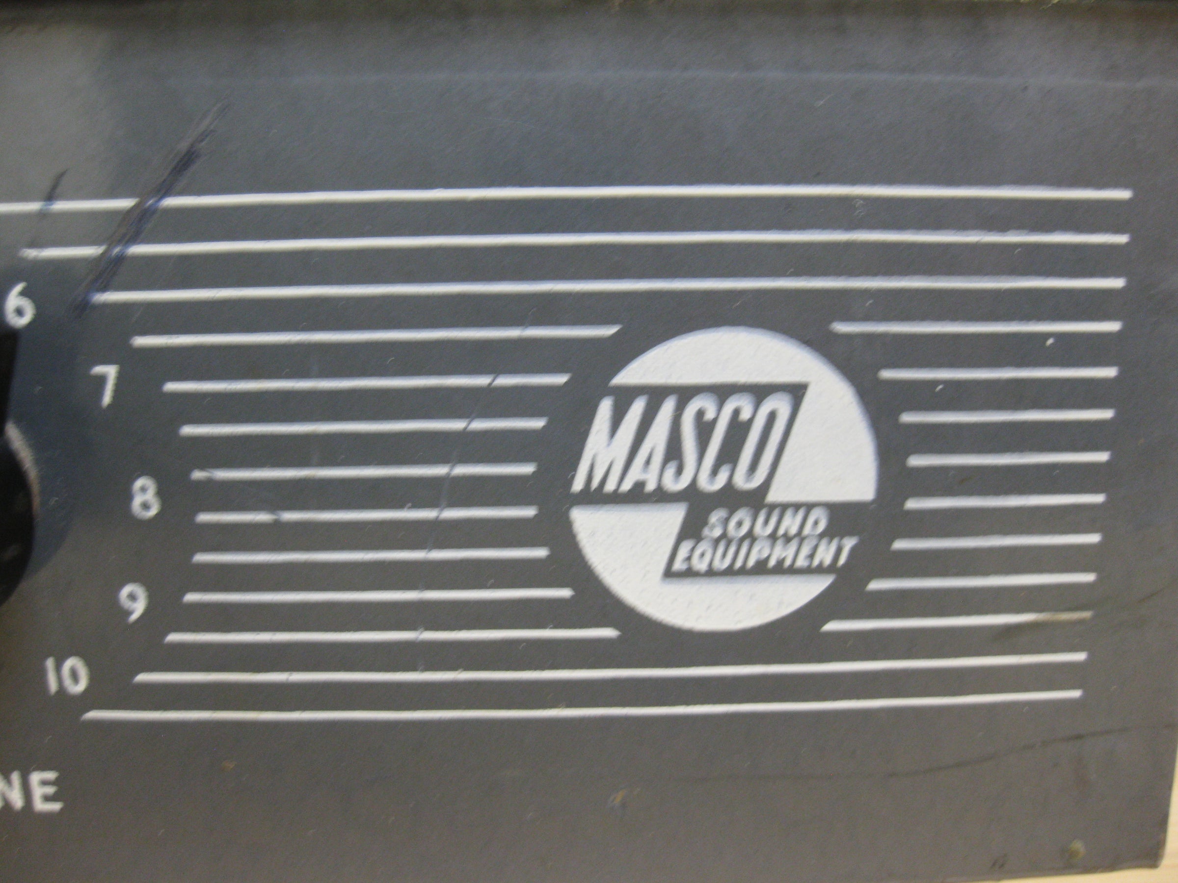 SOLD - Masco ME-18 PA Harmonica Harp Amp 1950s