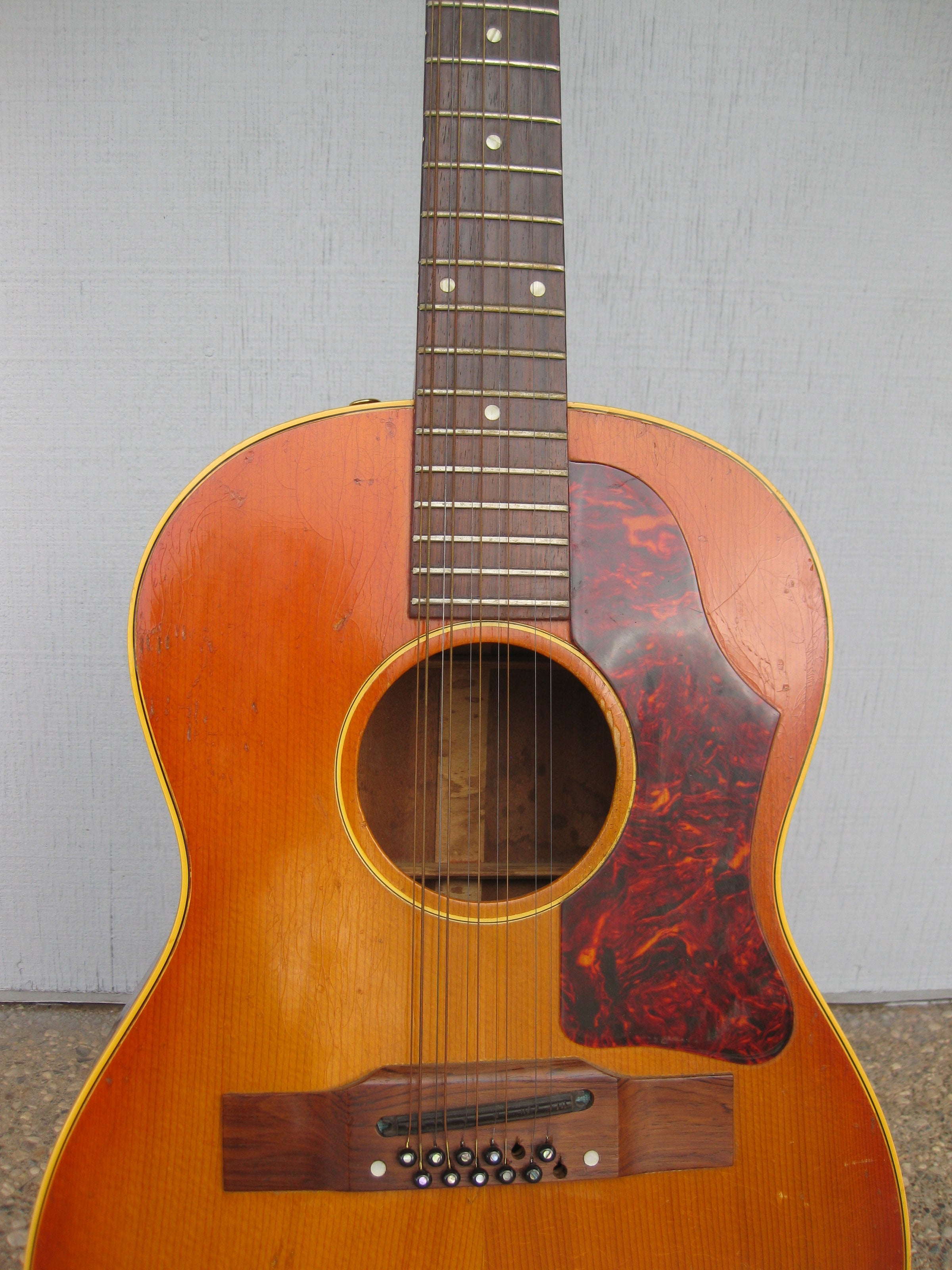 SOLD - Gibson B-25-12 12 String Acoustic Guitar 1964