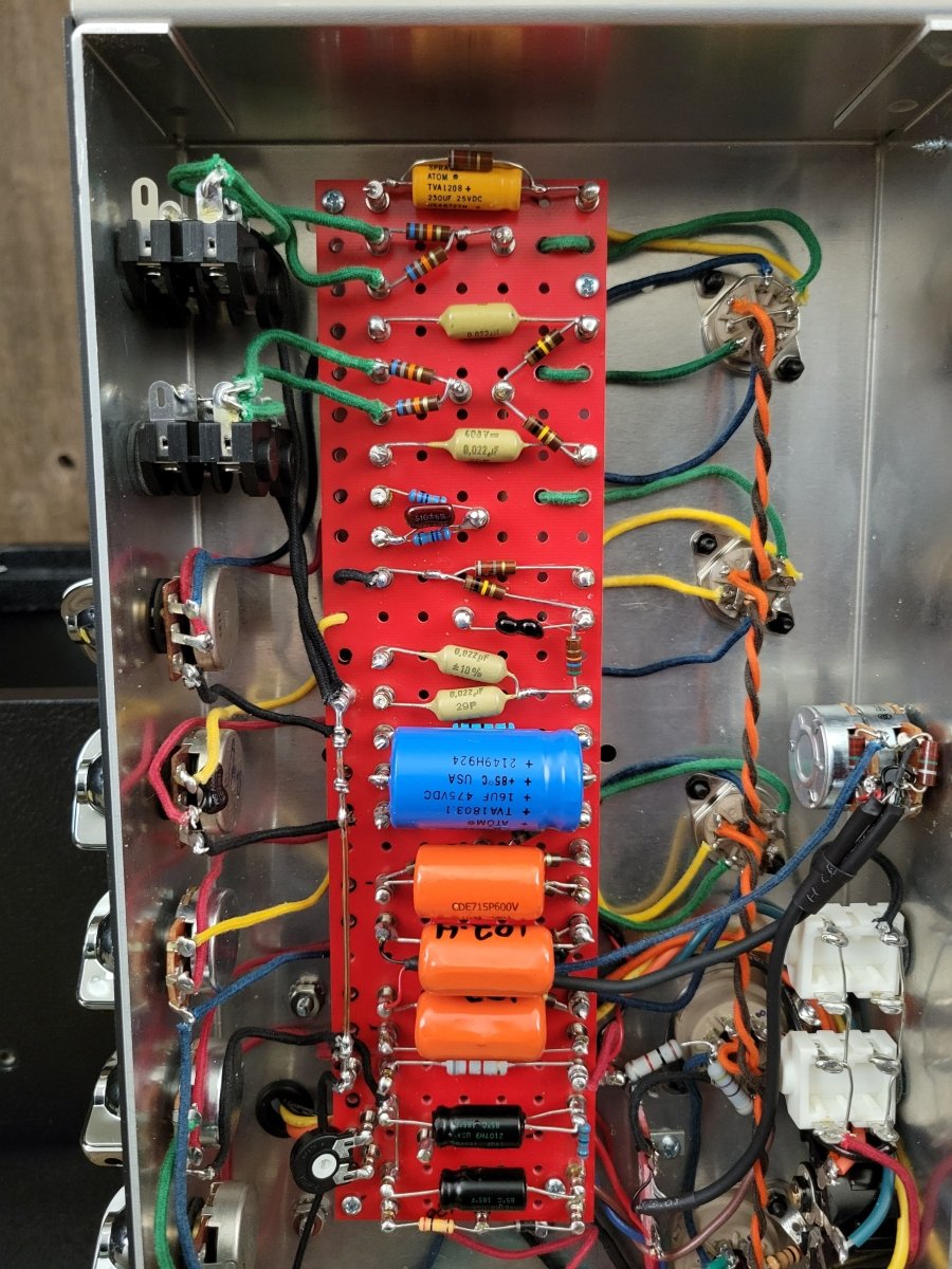 Branzell Dirty Thirty - 5 Head 30 plus watt KT66 Loaded Hand Wired Guitar Amp - Mahar's Vintage Guitars