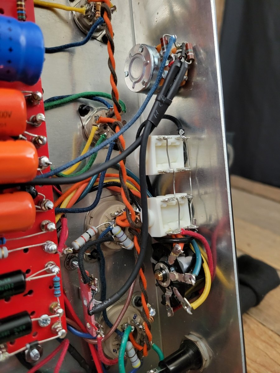 Branzell Dirty Thirty - 5 Head 30 plus watt KT66 Loaded Hand Wired Guitar Amp - Mahar's Vintage Guitars