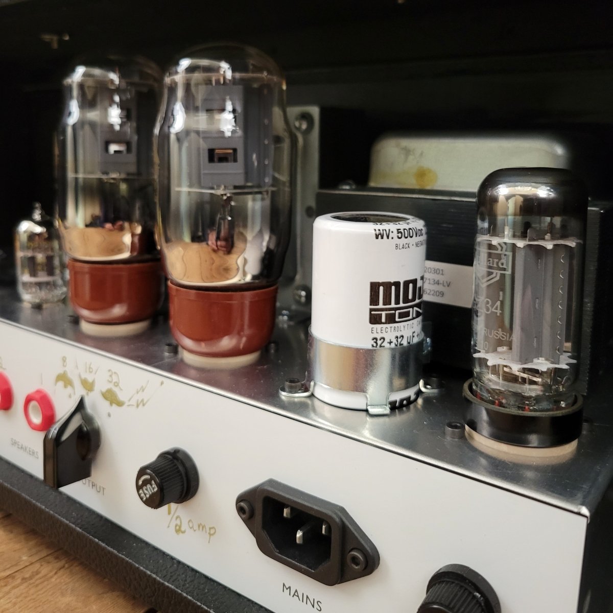 Branzell Dirty Thirty - 5 Head 30 plus watt KT66 Loaded Hand Wired Guitar Amp - Mahar's Vintage Guitars