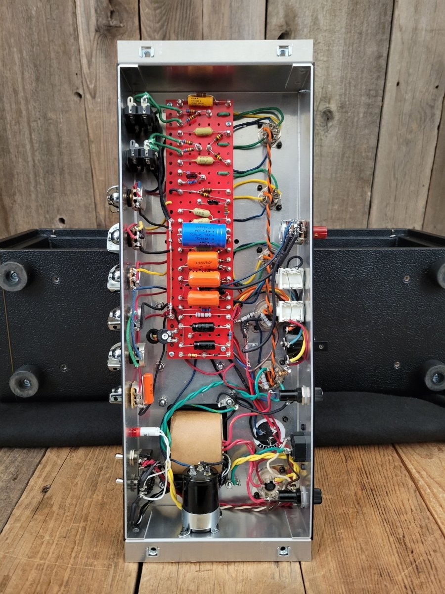 Branzell Dirty Thirty - 5 Head 30 plus watt KT66 Loaded Hand Wired Guitar Amp - Mahar's Vintage Guitars