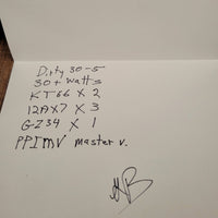 Branzell Dirty Thirty - 5 Head 30 plus watt KT66 Loaded Hand Wired Guitar Amp - Mahar's Vintage Guitars