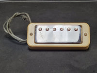Gibson Mini Humbucker W/ Mounting Ring 1970s Patent Number Les Paul - Mahar's Vintage Guitars