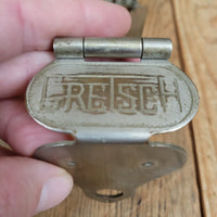 Gretsch 1940s 1950s Synchromatic Trapeze Tailpiece - Nickel - Mahar's Vintage Guitars