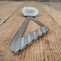 Gretsch 1940s 1950s Synchromatic Trapeze Tailpiece - Nickel - Mahar's Vintage Guitars