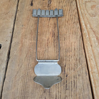 Kay 1950s Harmony Trapeze Tailpiece - Chrome - Mahar's Vintage Guitars