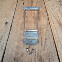 Kay Harmony 1960s Trapeze Tailpiece Chrome Trimmed With Two Screws - Mahar's Vintage Guitars
