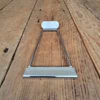 Kay Harmony 1960s Trapeze Tailpiece Chrome Trimmed With Two Screws - Mahar's Vintage Guitars