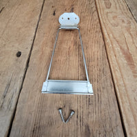 Kay Harmony 1960s Trapeze Tailpiece Chrome Trimmed With Two Screws - Mahar's Vintage Guitars