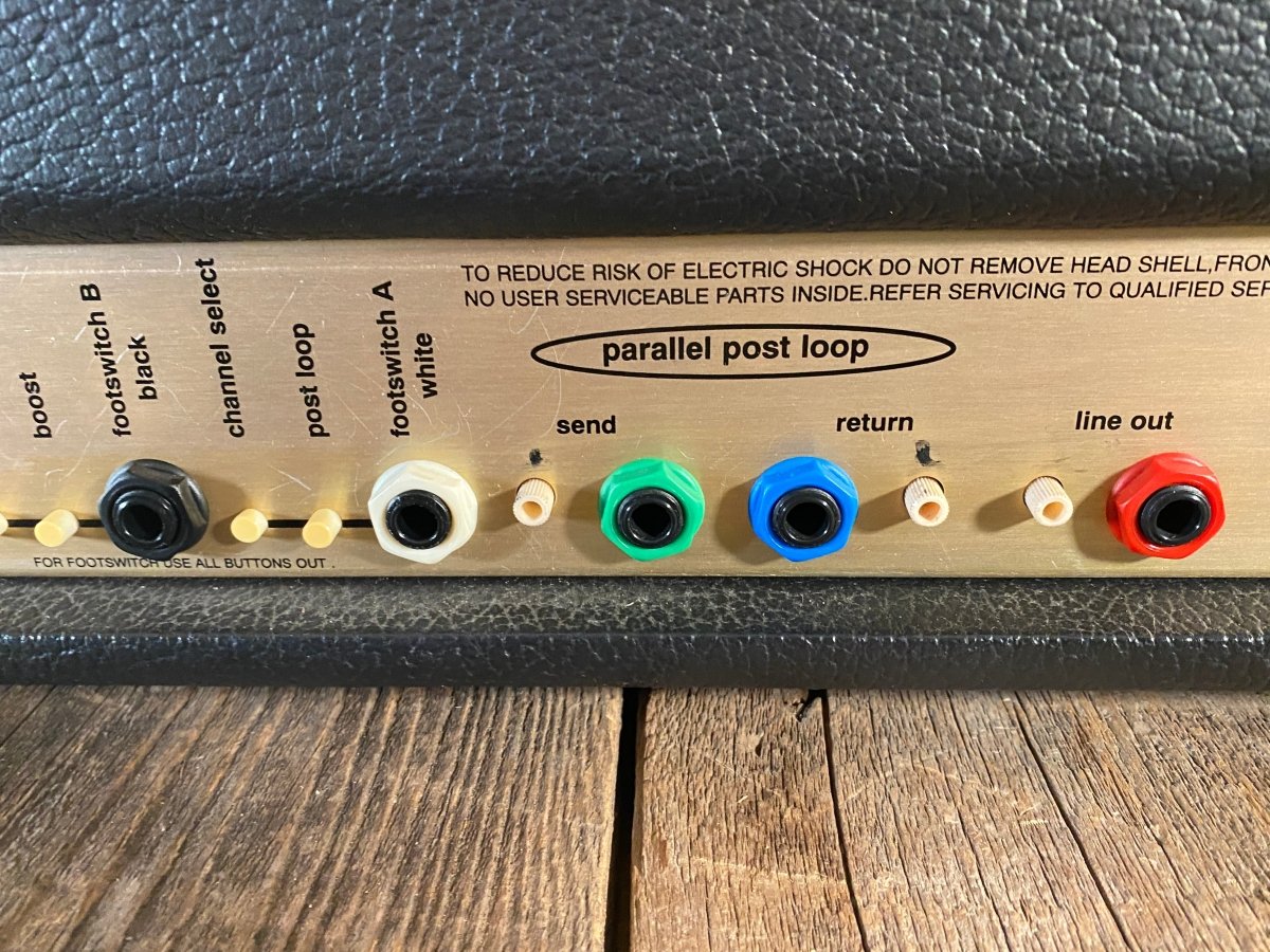 SOLD - Bogner Caveman "Mojo" Amp Head Artist Prototype - Mahar's Vintage Guitars