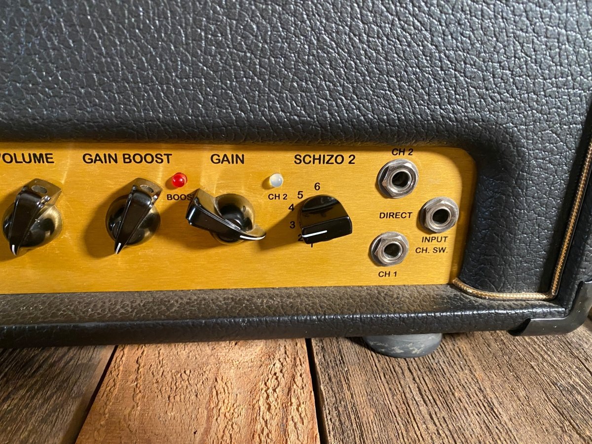 SOLD - Bogner Caveman "Mojo" Amp Head Artist Prototype - Mahar's Vintage Guitars