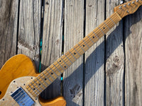 SOLD - Danocaster '72 Thinline 2020 Fender CuNiFe pickup loaded - Mahar's Vintage Guitars