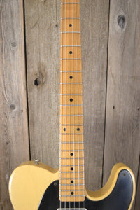 SOLD - Danocaster Blackguard 2018 Budz pickups 6lb 9oz - Mahar's Vintage Guitars