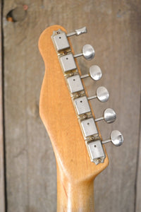 SOLD - Danocaster Blackguard 2018 Budz pickups 6lb 9oz - Mahar's Vintage Guitars