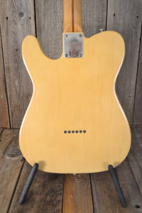 SOLD - Danocaster Blackguard 2018 Budz pickups 6lb 9oz - Mahar's Vintage Guitars