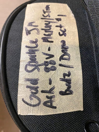 SOLD - Danocaster Offset Prototype 2020 Jazzmaster Gold Sparkle - Mahar's Vintage Guitars