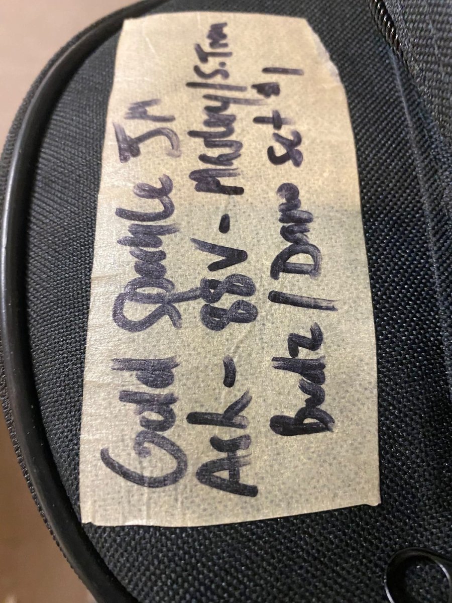 SOLD - Danocaster Offset Prototype 2020 Jazzmaster Gold Sparkle - Mahar's Vintage Guitars