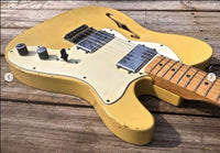 SOLD - Danocaster Pre Freakin" Era Fender 72 Thinline Circa 2001 - Mahar's Vintage Guitars