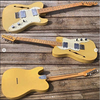 SOLD - Danocaster Pre Freakin" Era Fender 72 Thinline Circa 2001 - Mahar's Vintage Guitars