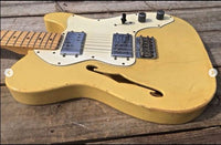 SOLD - Danocaster Pre Freakin" Era Fender 72 Thinline Circa 2001 - Mahar's Vintage Guitars