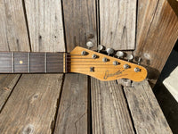 SOLD - Danocaster Single Cut 2020 Inca Silver - Mahar's Vintage Guitars