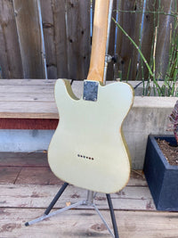 SOLD - Danocaster Single Cut 2020 Inca Silver - Mahar's Vintage Guitars