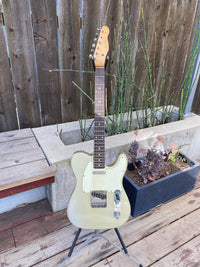 SOLD - Danocaster Single Cut 2020 Inca Silver - Mahar's Vintage Guitars