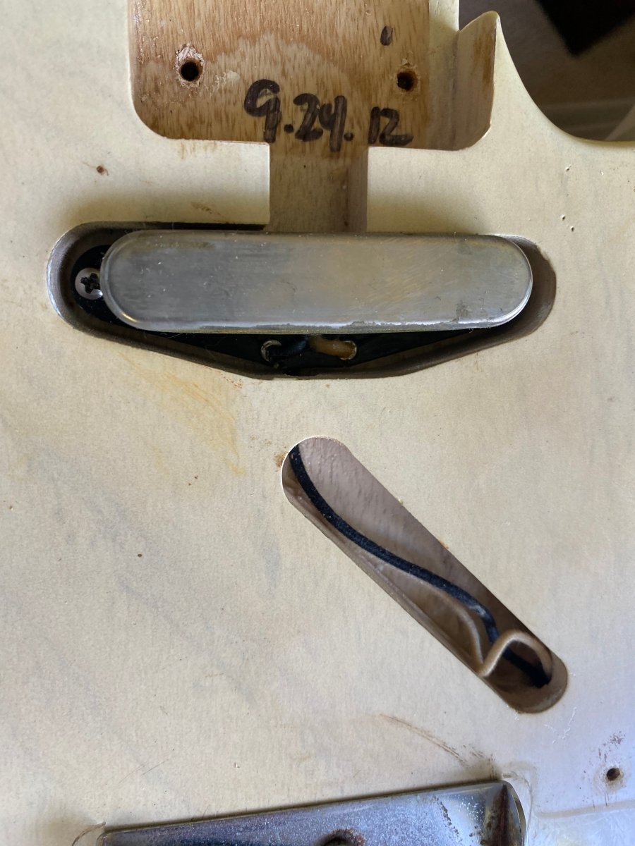 SOLD - Danocaster Singlecut 2012 Maple Neck 6lb 5oz - Mahar's Vintage Guitars