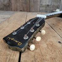 SOLD - Dwight Juke by Clive Brown SG Jr style Korina custom build - Mahar's Vintage Guitars