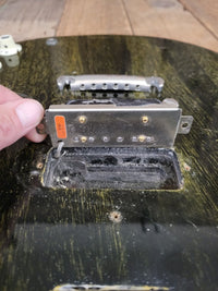 SOLD - Dwight Juke by Clive Brown SG Jr style Korina custom build - Mahar's Vintage Guitars