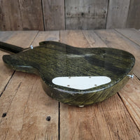 SOLD - Dwight Juke by Clive Brown SG Jr style Korina custom build - Mahar's Vintage Guitars