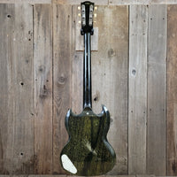 SOLD - Dwight Juke by Clive Brown SG Jr style Korina custom build - Mahar's Vintage Guitars