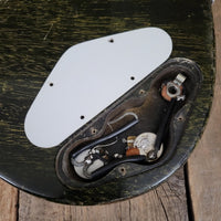 SOLD - Dwight Juke by Clive Brown SG Jr style Korina custom build - Mahar's Vintage Guitars