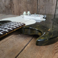 SOLD - Dwight Juke by Clive Brown SG Jr style Korina custom build - Mahar's Vintage Guitars