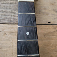 SOLD - Dwight Juke by Clive Brown SG Jr style Korina custom build - Mahar's Vintage Guitars