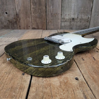 SOLD - Dwight Juke by Clive Brown SG Jr style Korina custom build - Mahar's Vintage Guitars