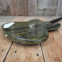 SOLD - Dwight Juke by Clive Brown SG Jr style Korina custom build - Mahar's Vintage Guitars