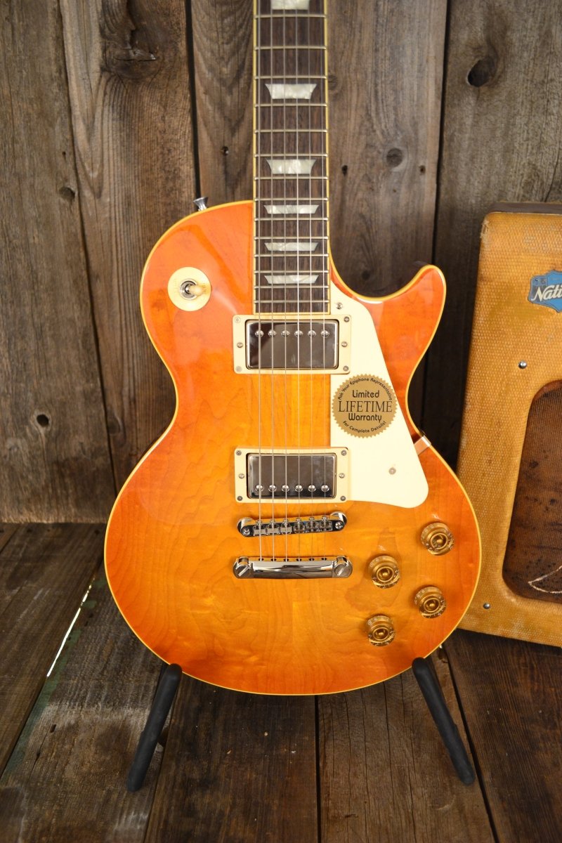 SOLD - Epiphone Elite Les Paul 2003 Flametop Made in Japan - Mahar's Vintage Guitars