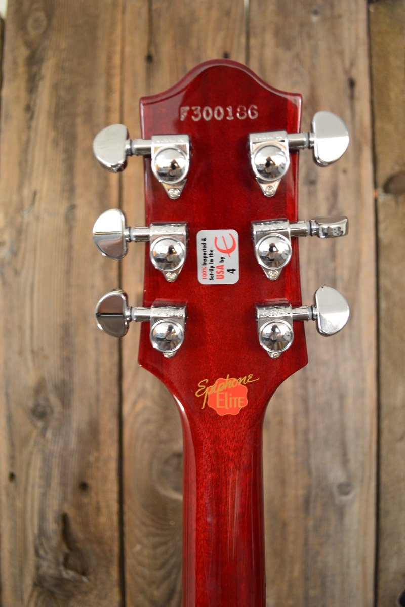 SOLD - Epiphone Elite Les Paul 2003 Flametop Made in Japan - Mahar's Vintage Guitars