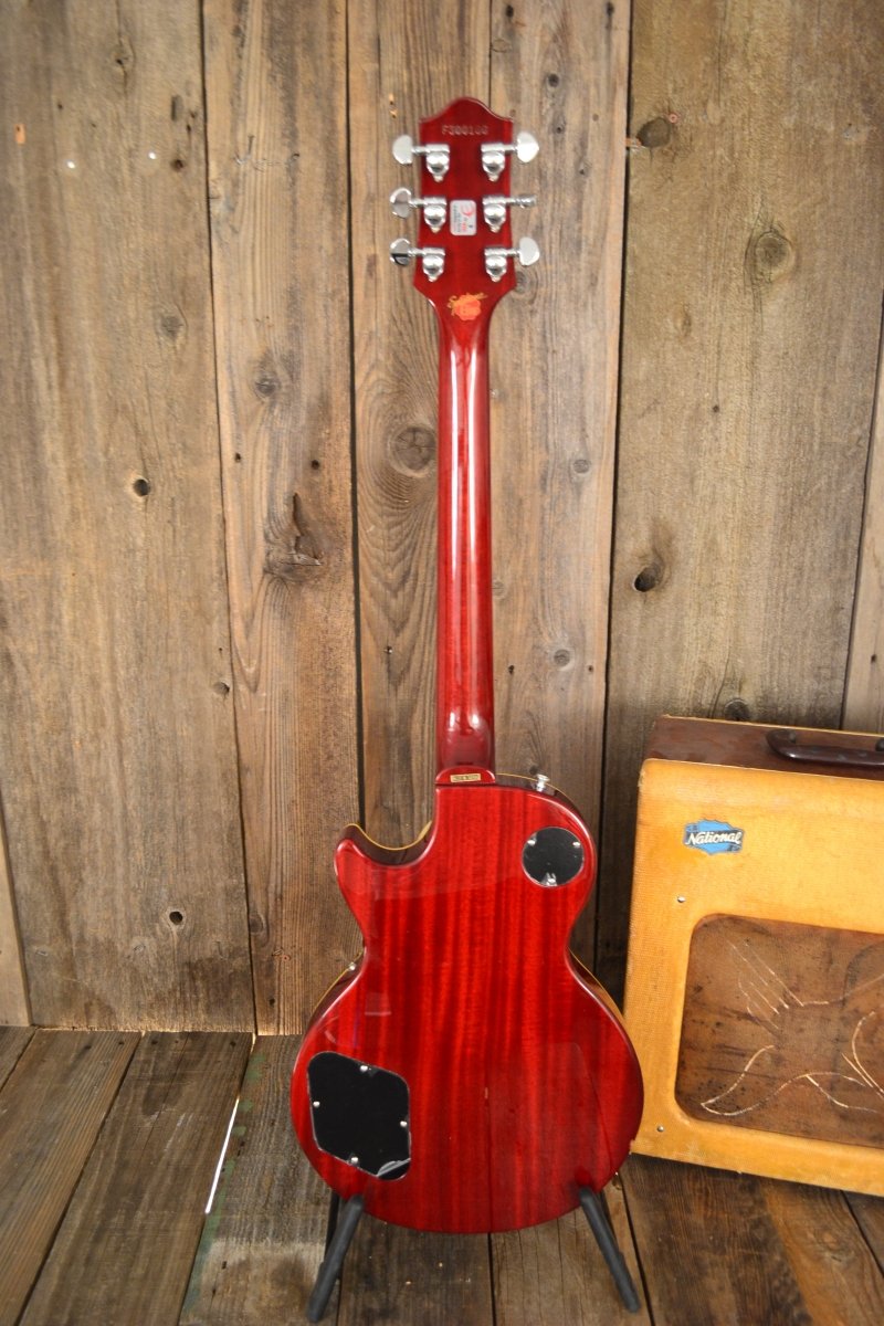 SOLD - Epiphone Elite Les Paul 2003 Flametop Made in Japan - Mahar's Vintage Guitars