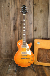 SOLD - Epiphone Elite Les Paul 2003 Flametop Made in Japan - Mahar's Vintage Guitars