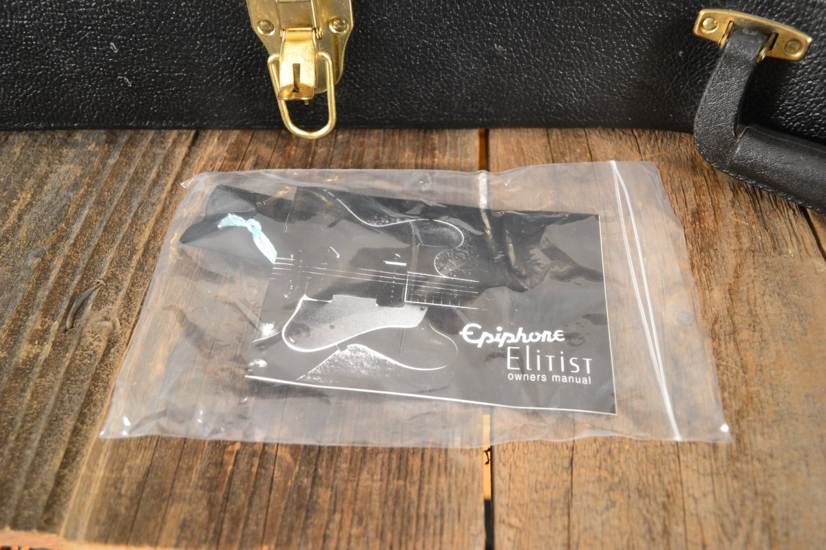 SOLD - Epiphone Elitist Les Paul Custom 2004 Near Mint Japan - Mahar's Vintage Guitars