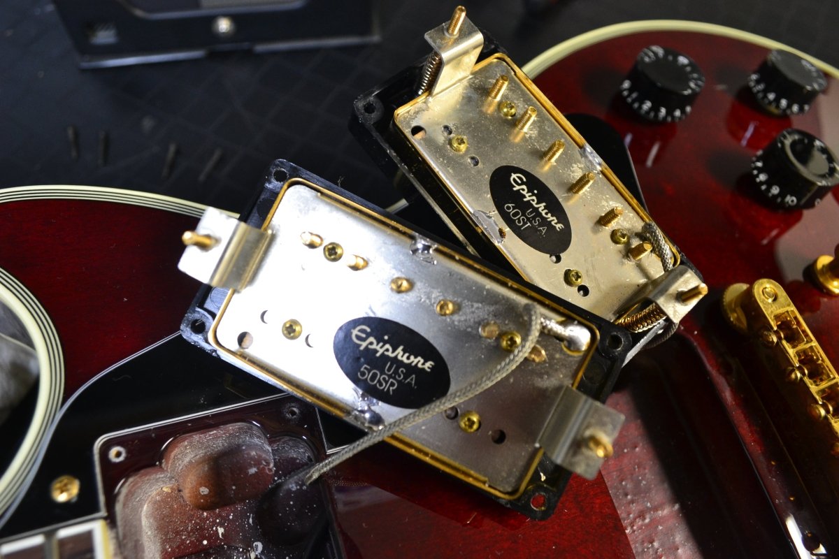 SOLD - Epiphone Elitist Les Paul Custom 2004 Near Mint Japan - Mahar's Vintage Guitars